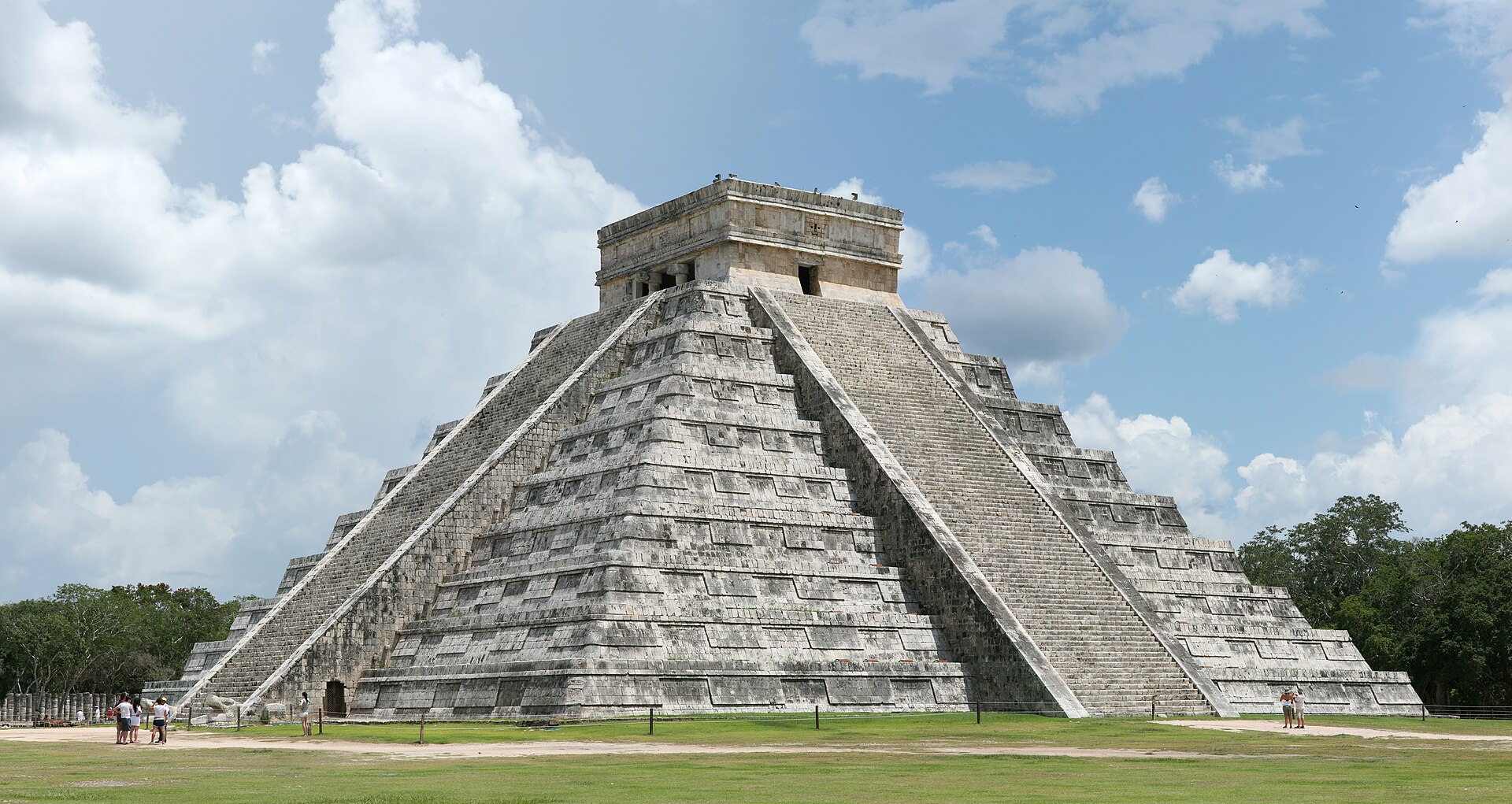 Vista principal de Chichén Itzá