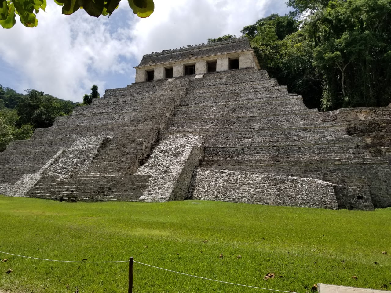 Vista principal de Palenque